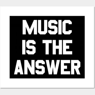 Music Is The Answer Vol.2 Posters and Art